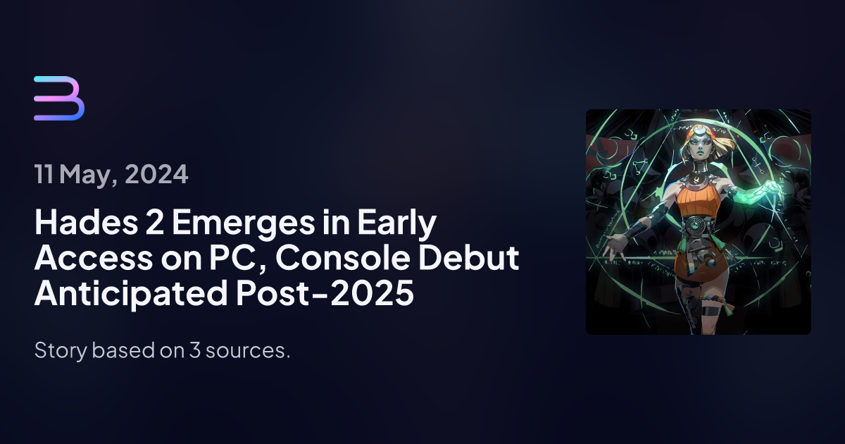 Hades 2 Emerges in Early Access on PC Console Debut Anticipated Post