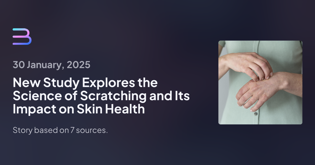 New Study Explores the Science of Scratching and Its Impact on Skin Health